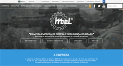 Desktop Screenshot of imbel.gov.br